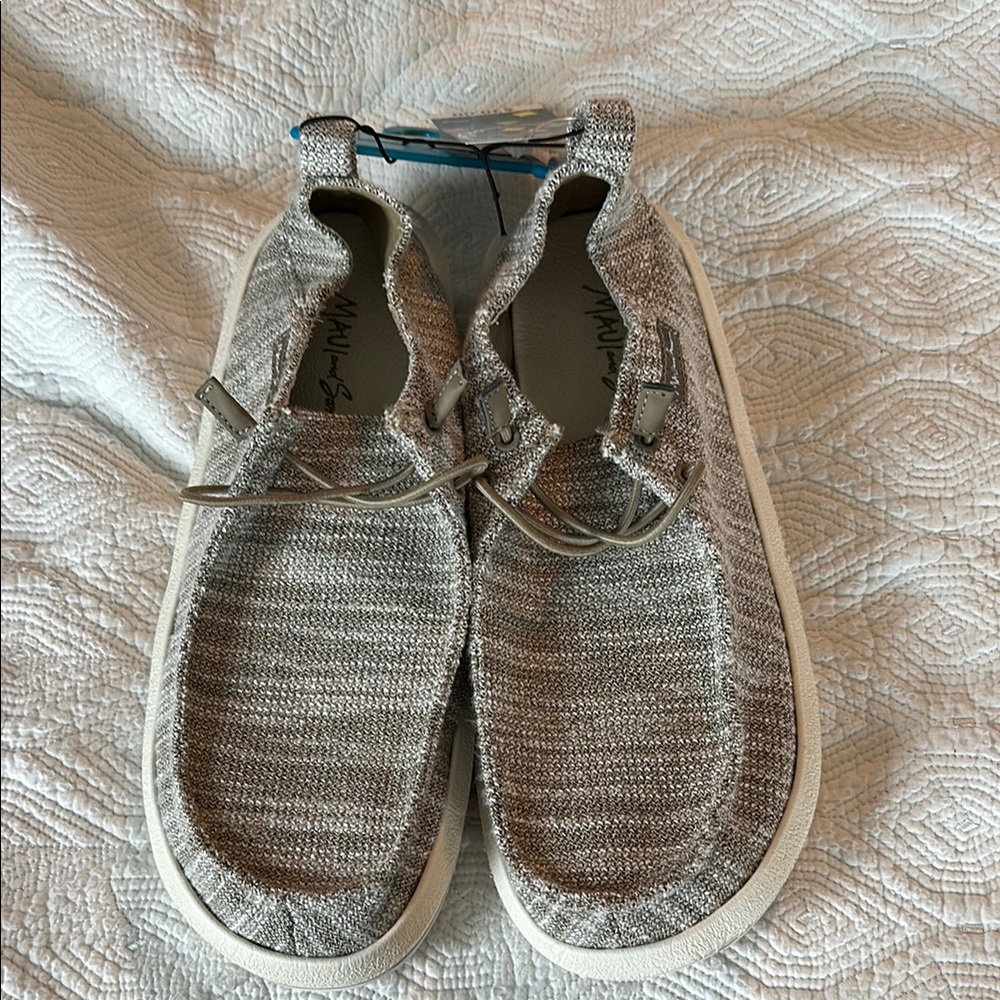 Gray Casual Slip-On Shoes